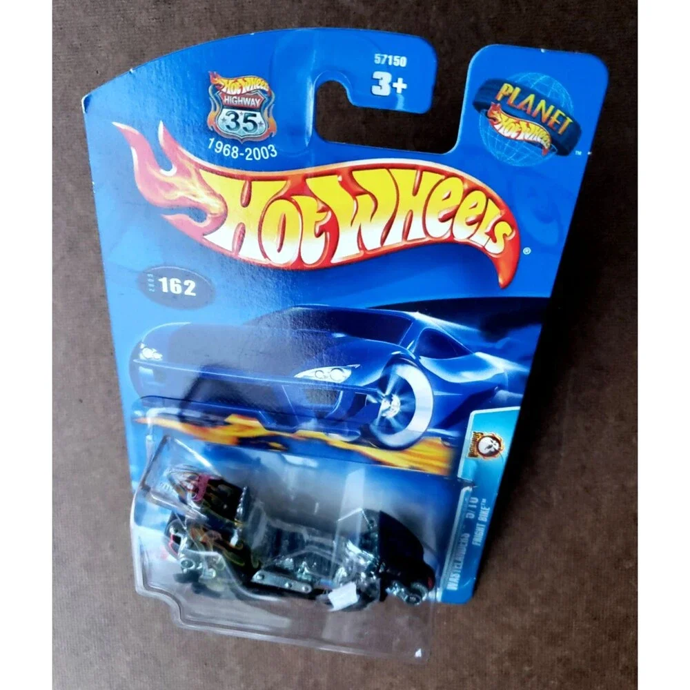 Hot Wheels FRIGHT BIKE WASTLANDERS Clear 162 & MAINLINE Series Clear RED 133 LOT